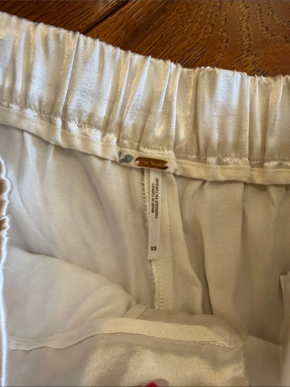 Free People Good Days Satin Wide Leg Pants